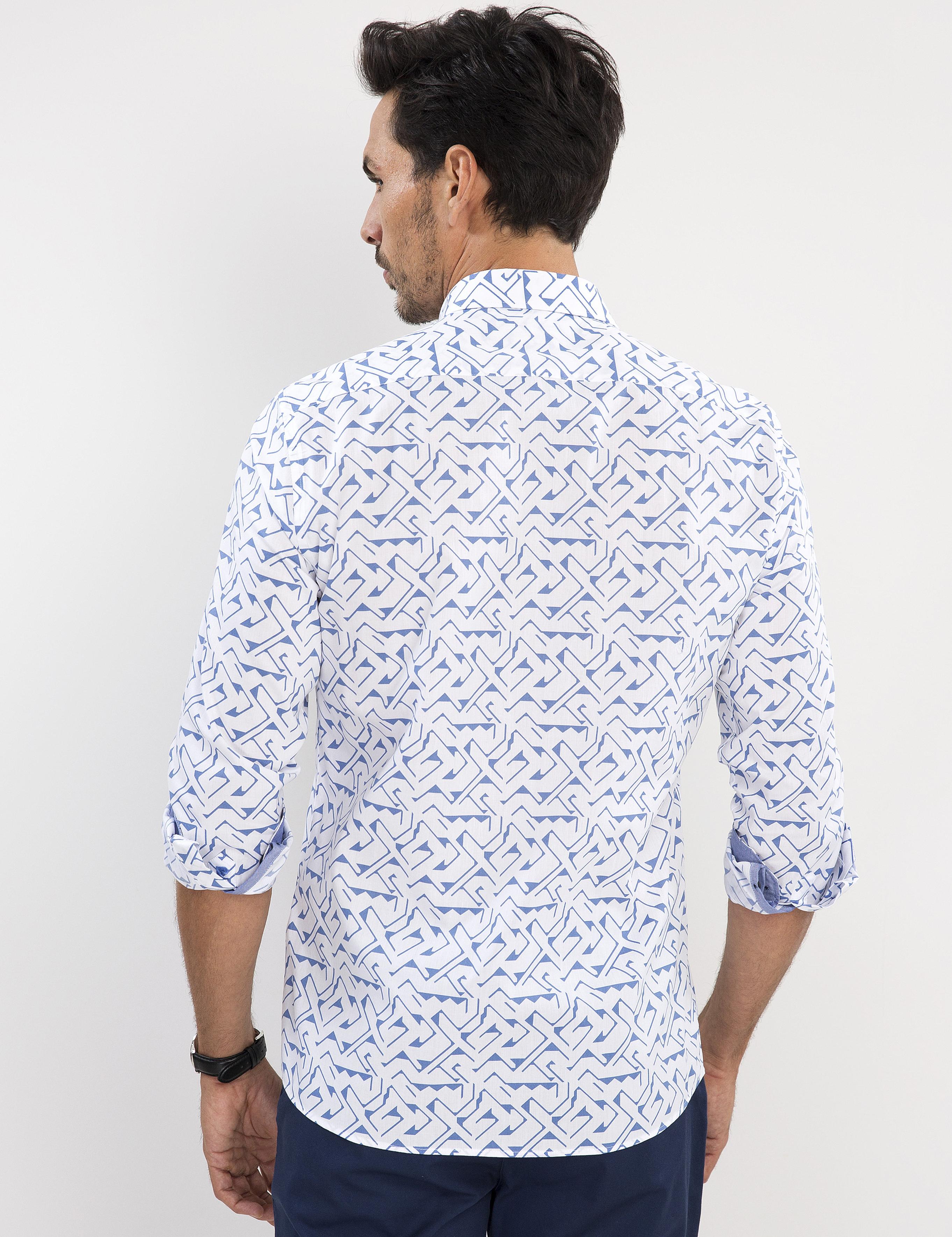 Lacivert Slim Fit Gömlek