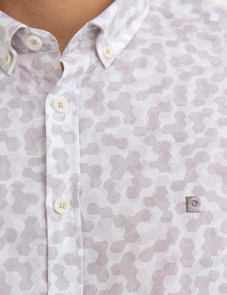 Bej Slim Fit Gömlek - 50187588026