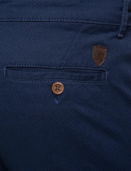 Lacivert Slim Fit Chino Pantolon - 50187795040