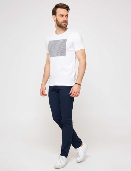 Lacivert Slim Fit Chino Pantolon - 50187795040