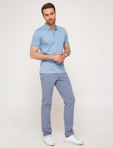 Koyu Mavi Slim Fit Kanvas Pantolon - 50187805114