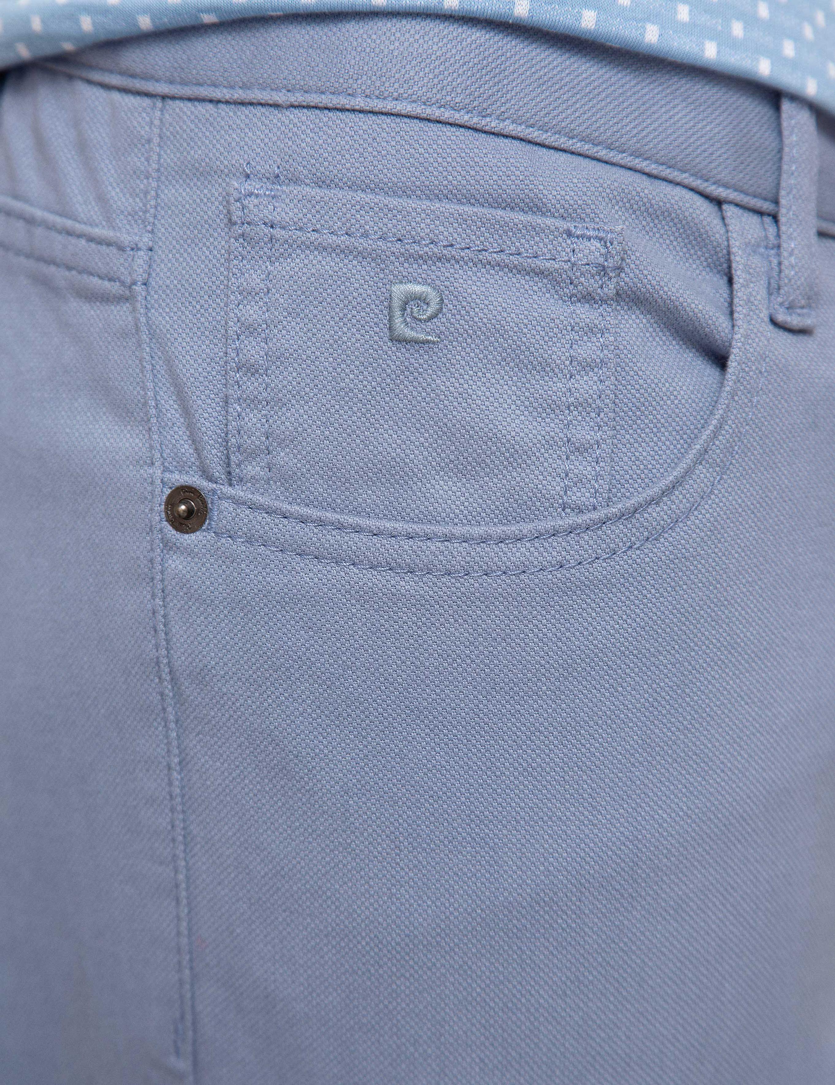 Koyu Mavi Slim Fit Kanvas Pantolon