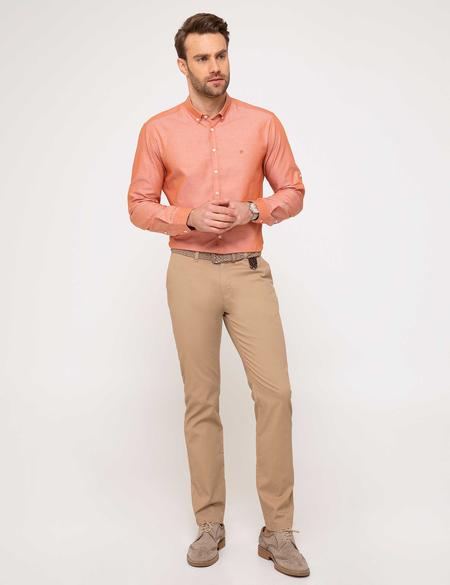 Camel Slim Fit Chino Pantolon - 50187806020