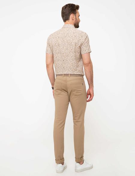 Camel Slim Fit Chino Pantolon - 50187807061