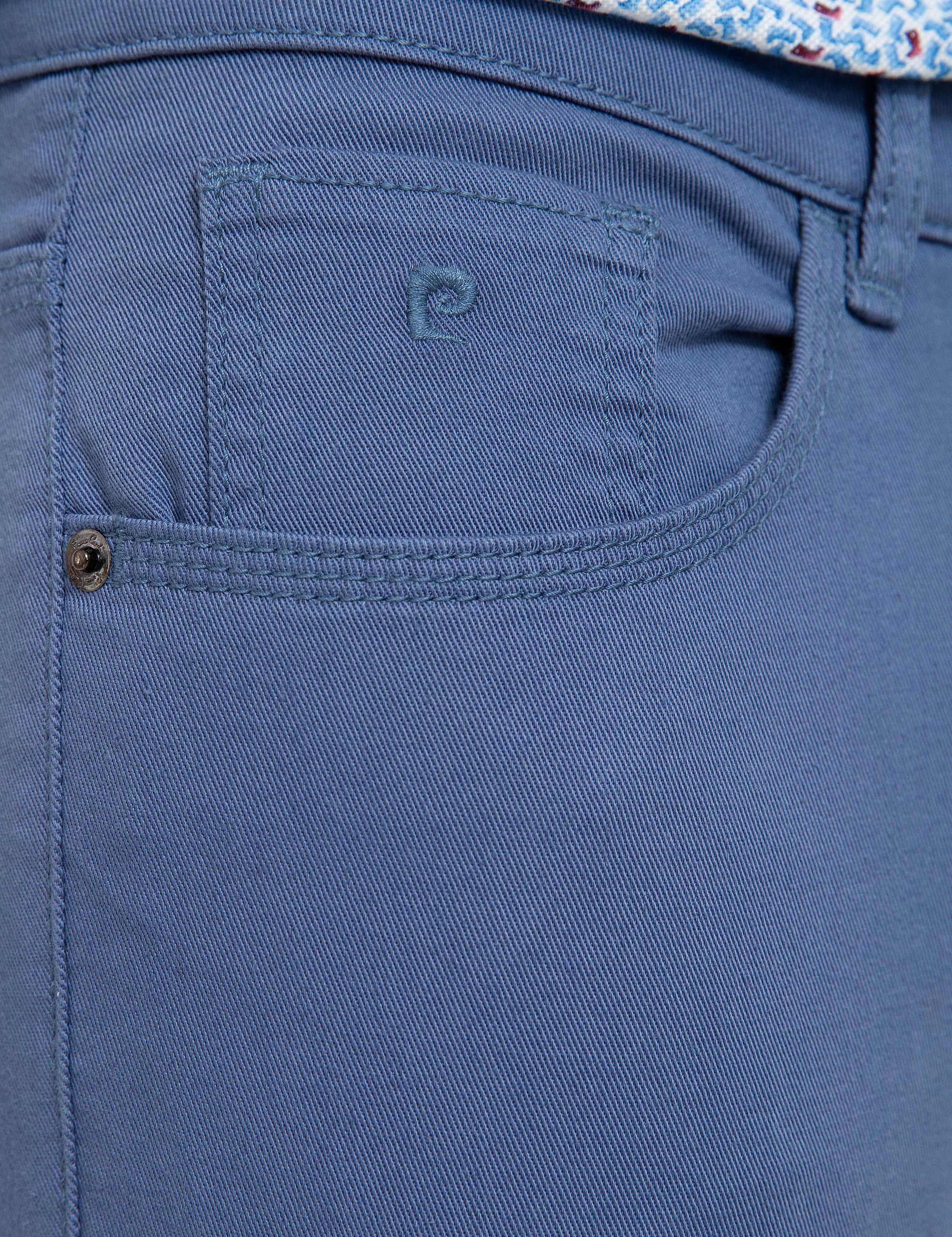 Petrol Mavi Slim Fit Chino Pantolon