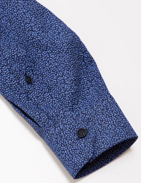 Koyu Mavi Slim Fit Gömlek - 50187968019