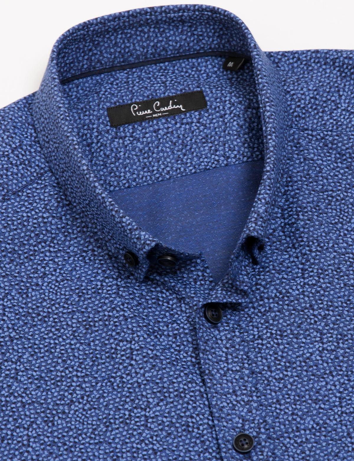 Koyu Mavi Slim Fit Gömlek - 50187968019