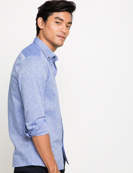 Slim Mavi Gömlek - 50187976010