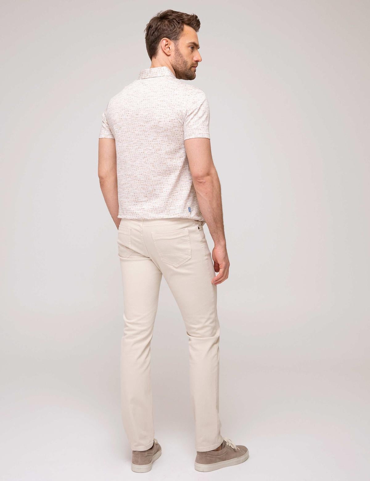 Bej Denim Pantolon - 50189112057