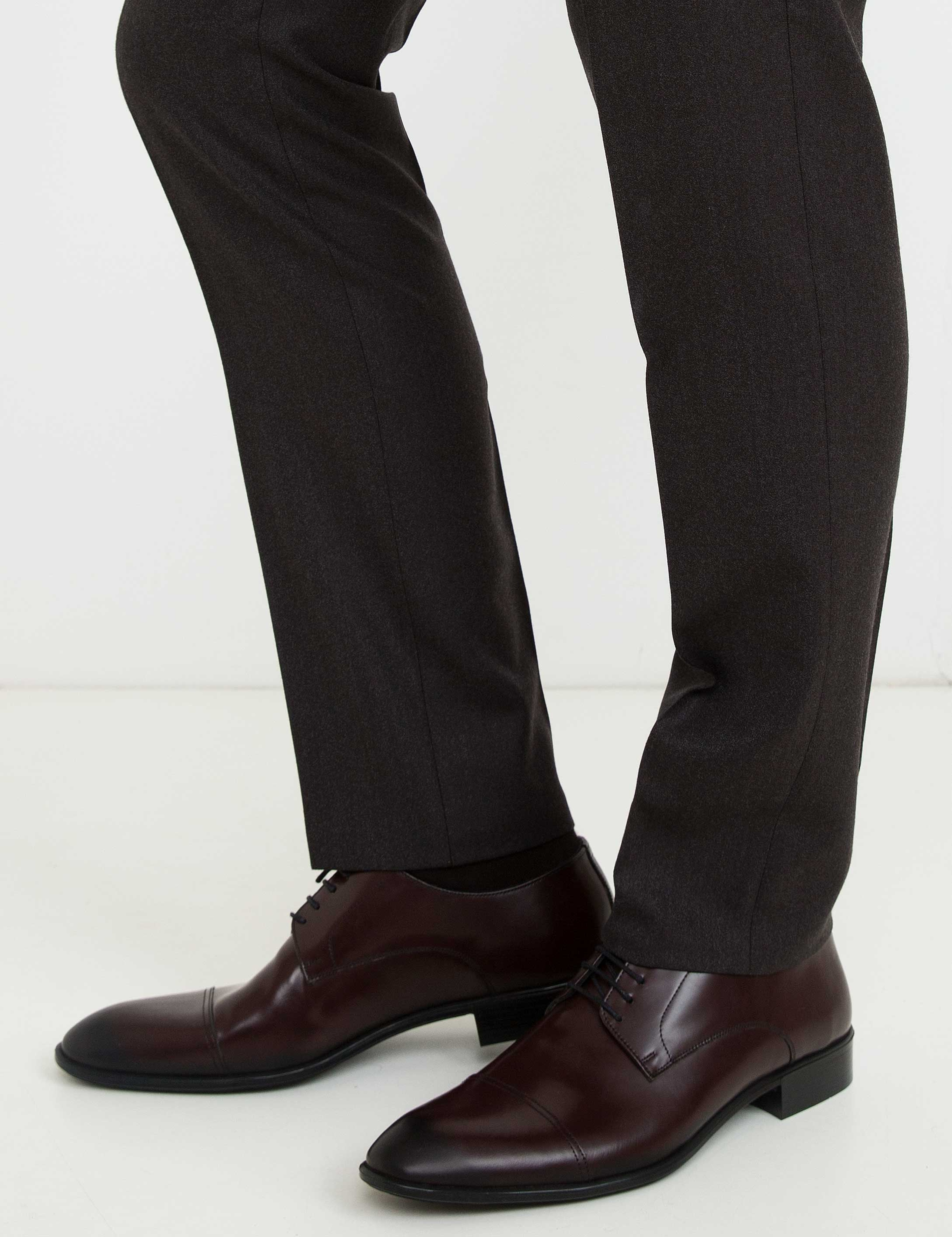 Bordo Klasik Ayakkabı - Image 2