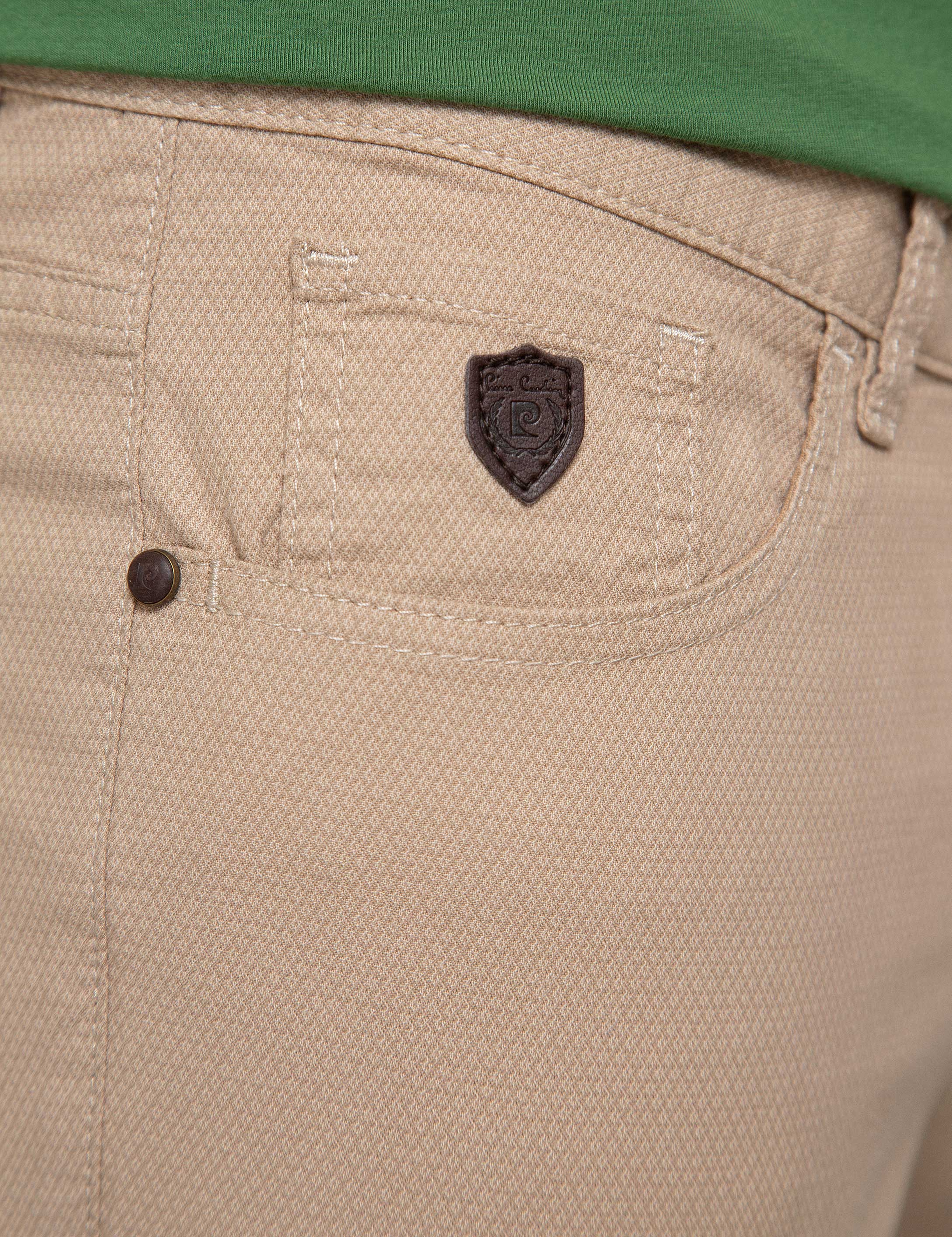 Camel Slim Fit Chino Pantolon - Image 4