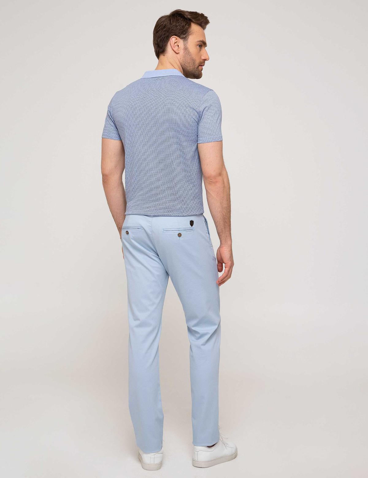 Açık Mavi Slim Fit Chino Pantolon - 50189179023