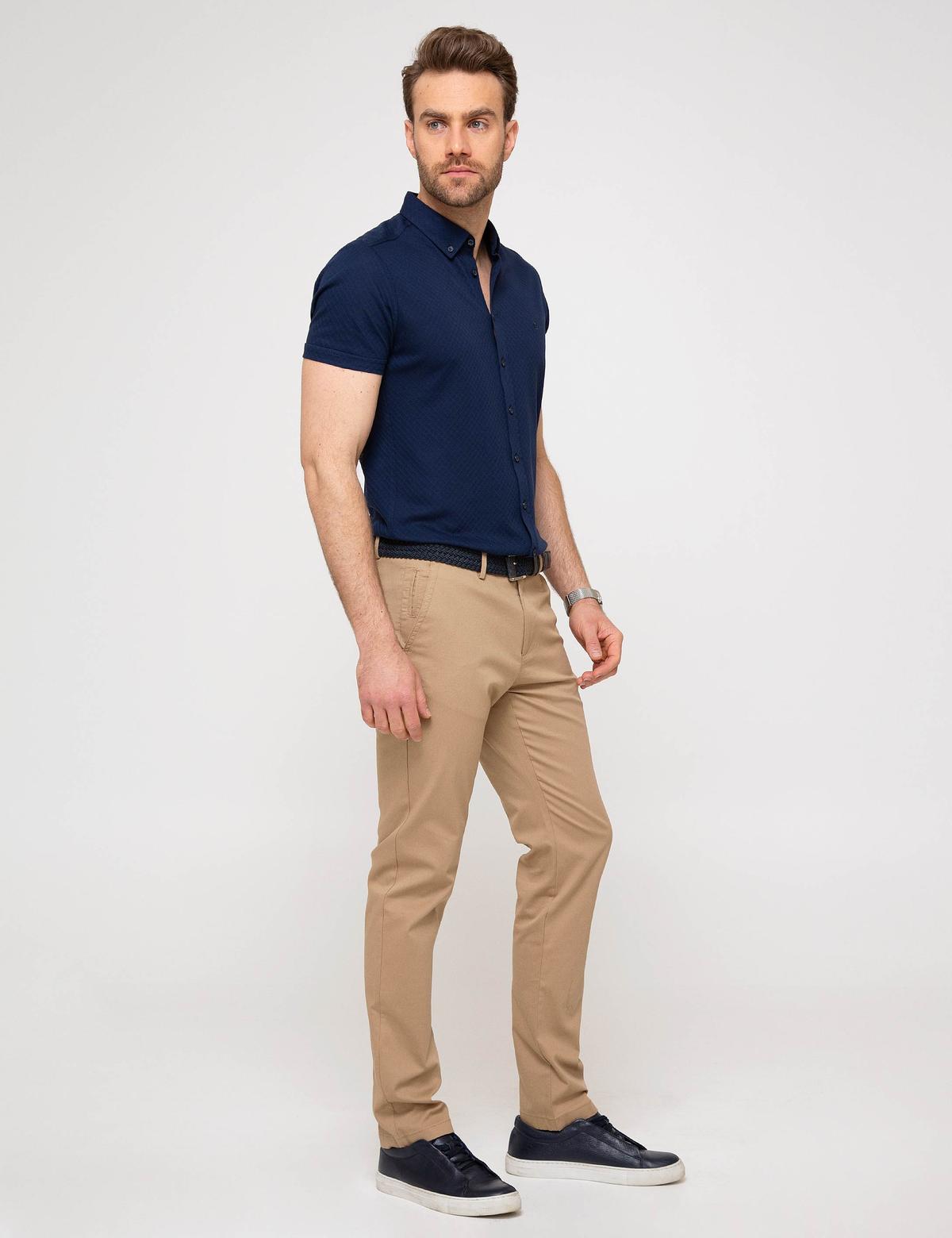 Camel Slim Fit Chino Pantolon - 50189179032