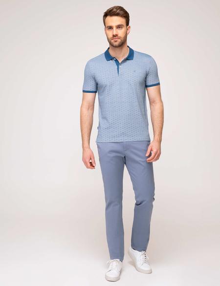 Koyu Mavi Regular Fit Chino Pantolon - 50189186053