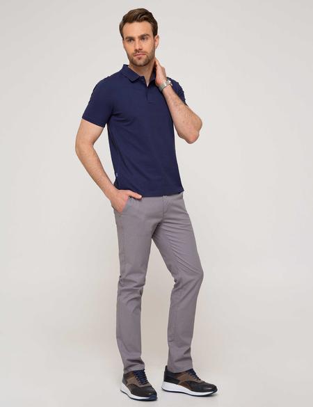 Gri Slim Fit Chino Pantolon - 50189196006