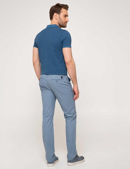 Koyu Mavi Slim Fit Chino Pantolon - 50189196016