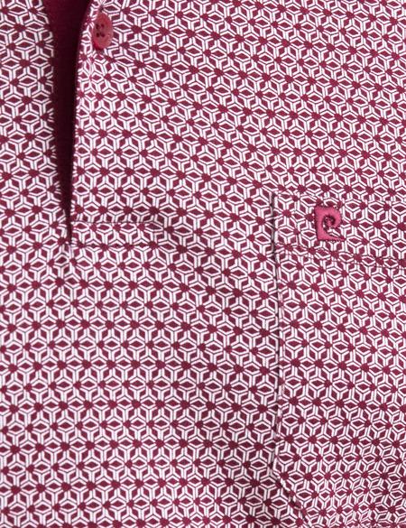 Kırmızı Regular Fit Polo Yaka Tişört - 50189491001