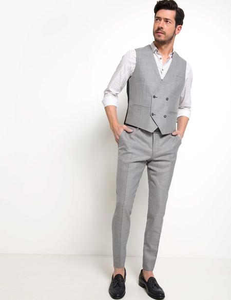 Gri Takım Elbise - 50189630002