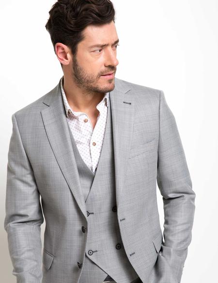 Gri Takım Elbise - 50189630002