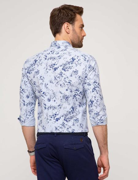 Slim Mavi Gömlek - 50192265010