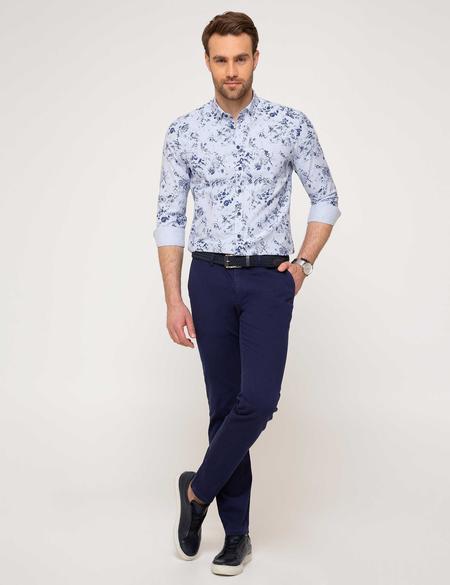 Slim Mavi Gömlek - 50192265010