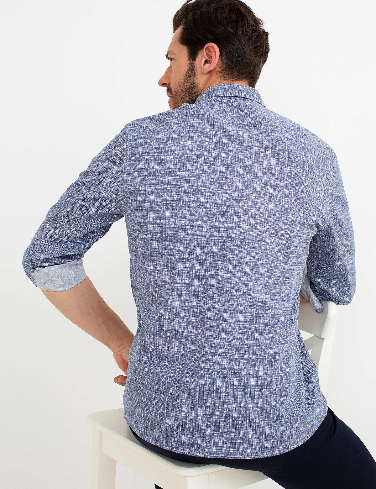 Slim Mavi Gömlek - 50192279035