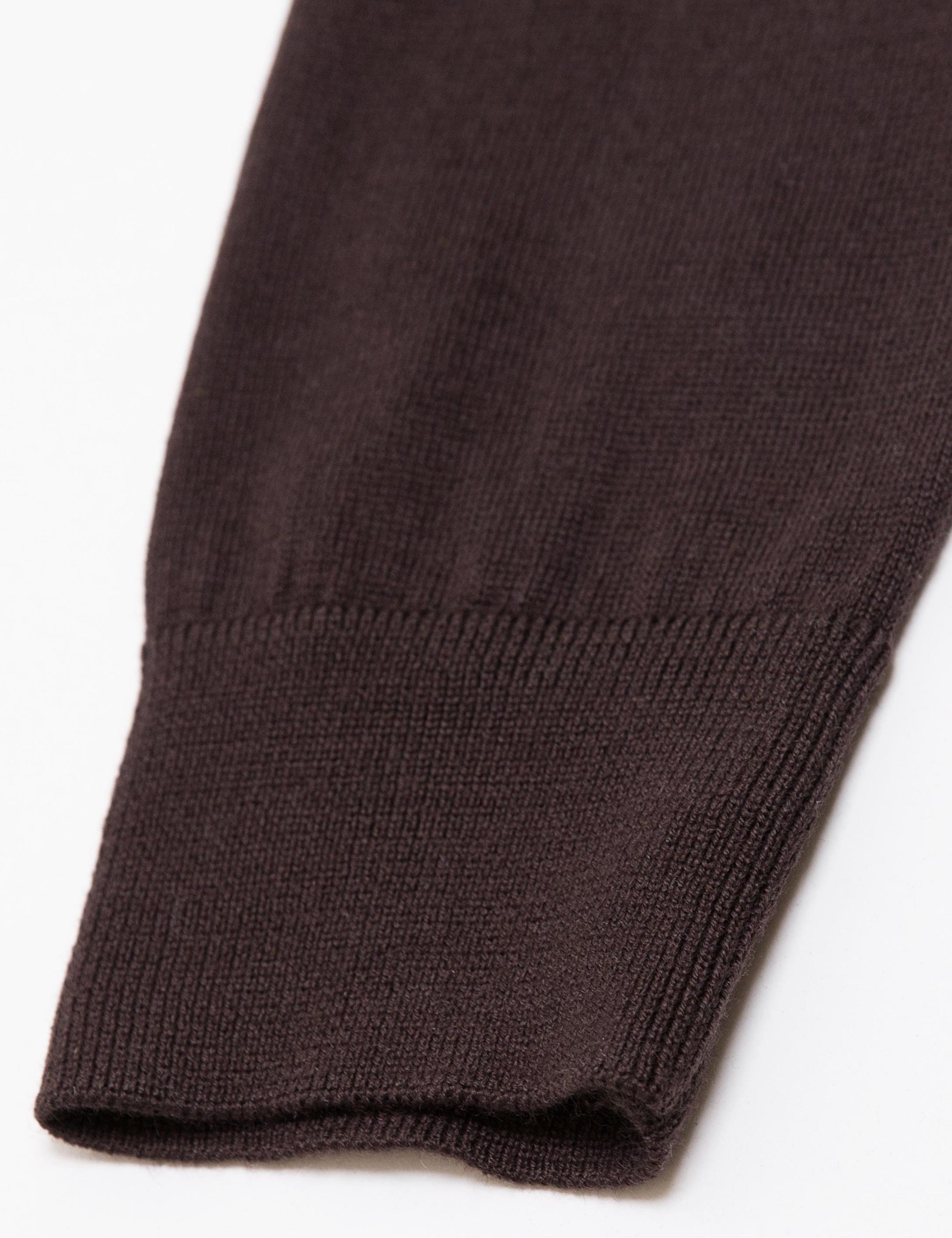 Kahverengi Triko Kazak