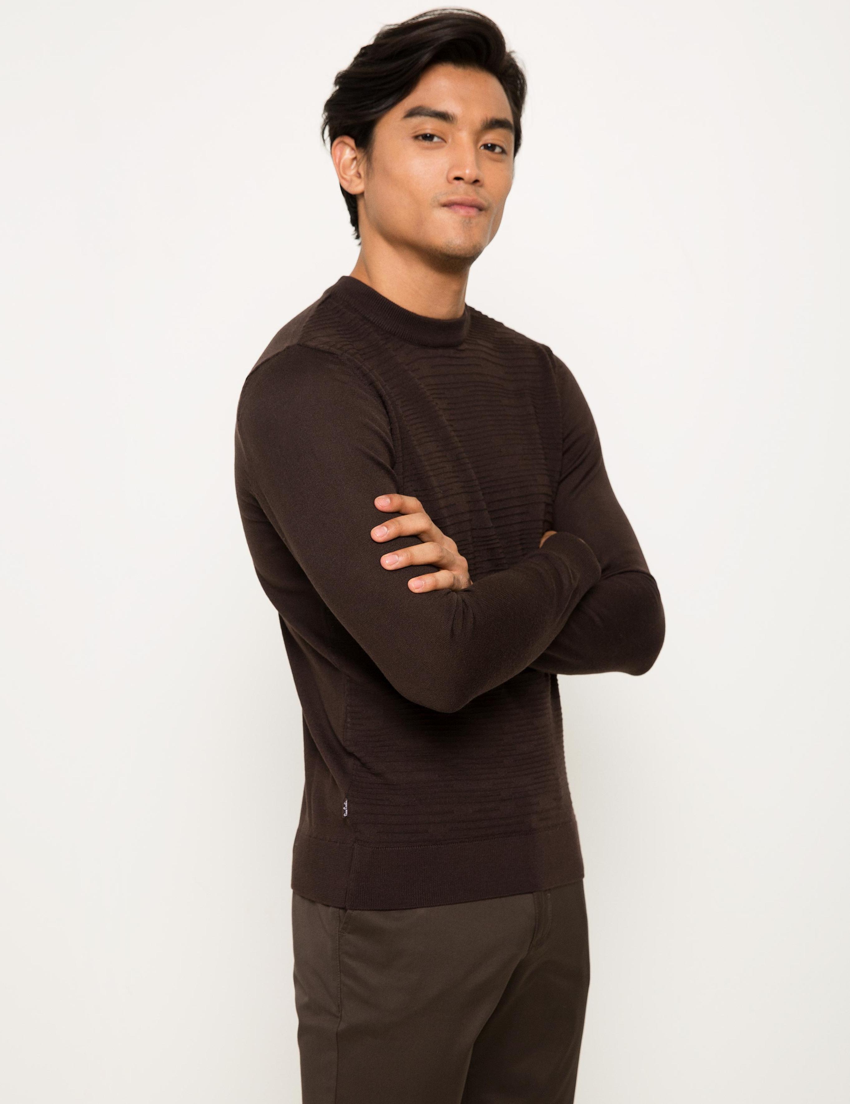 Kahverengi Triko Kazak