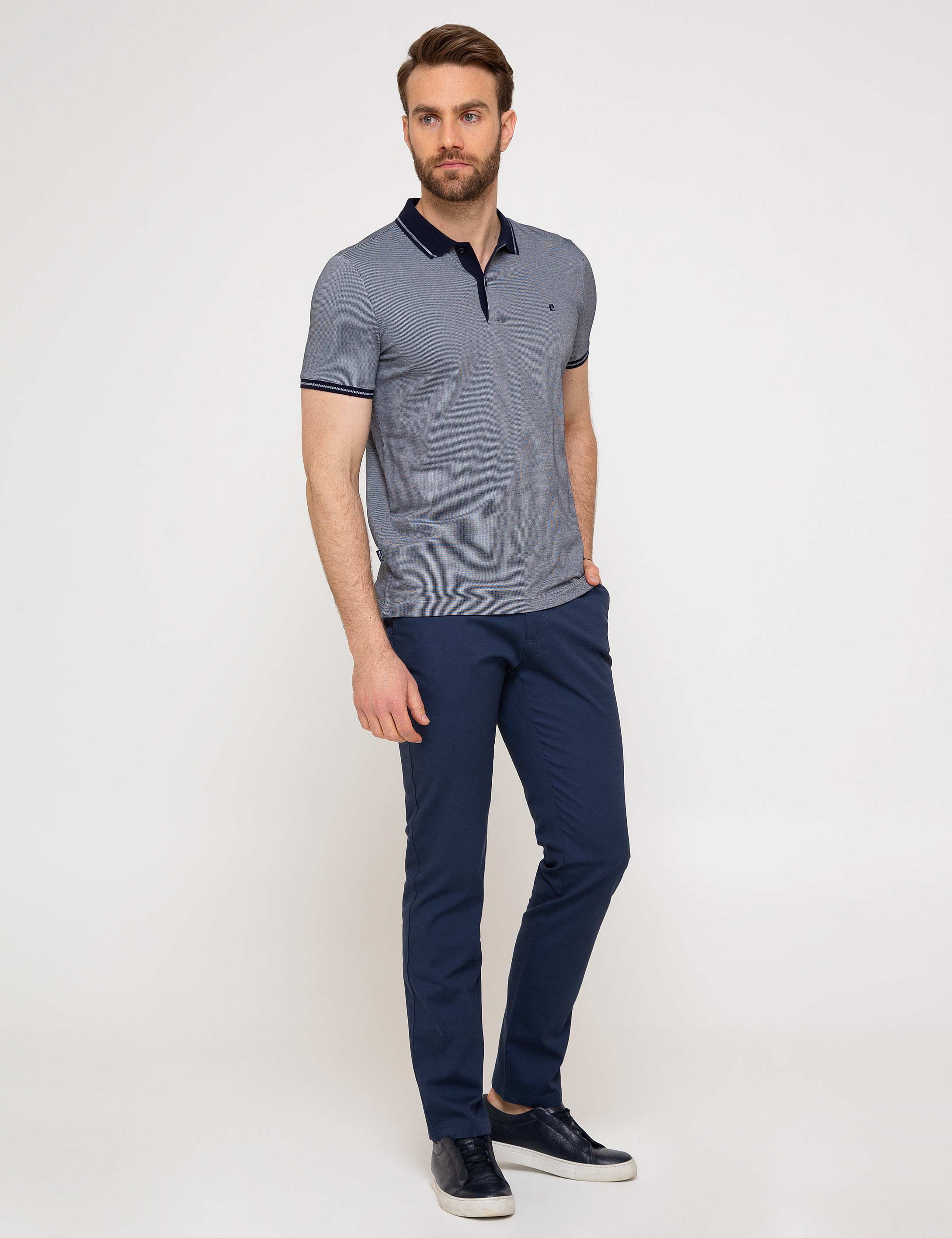 Lacivert Slim Fit T-Shirt - Image 3
