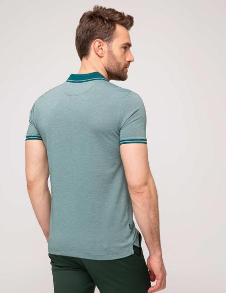 Koyu Yeşil Slim Fit Tişört - 50193744016