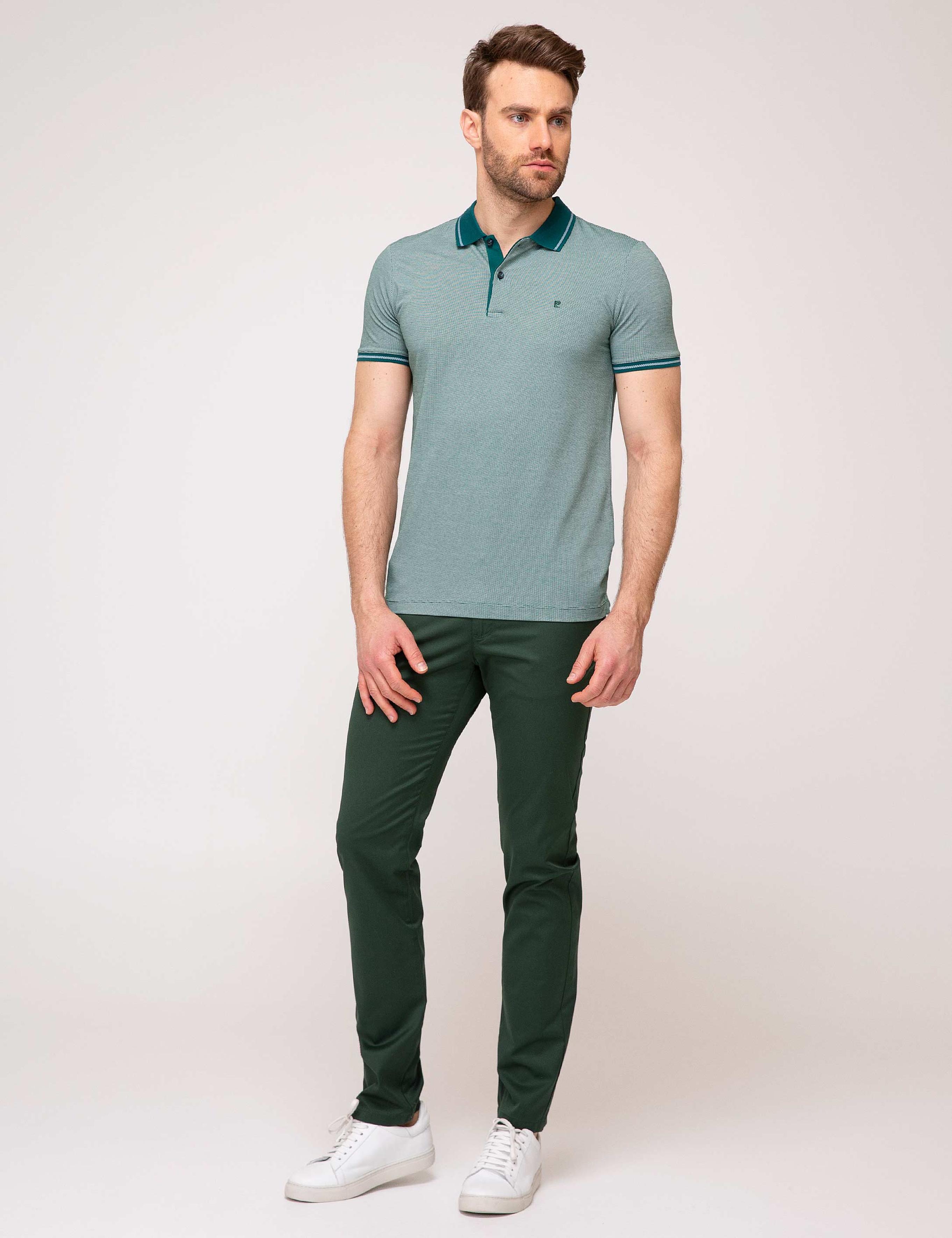 Koyu Yeşil Slim Fit Tişört