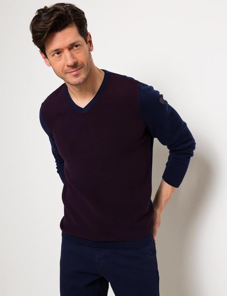 Lacivert Slim Fit Triko Kazak - 50193802001