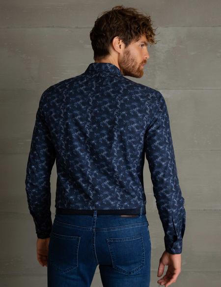 Lacivert Slim Fit Gömlek - 50193903010
