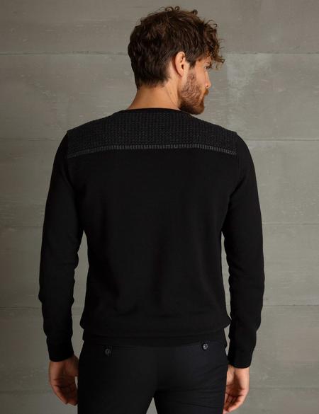 Siyah Triko Kazak - 50194108054