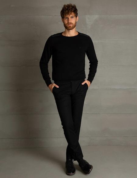 Siyah Triko Kazak - 50194108054