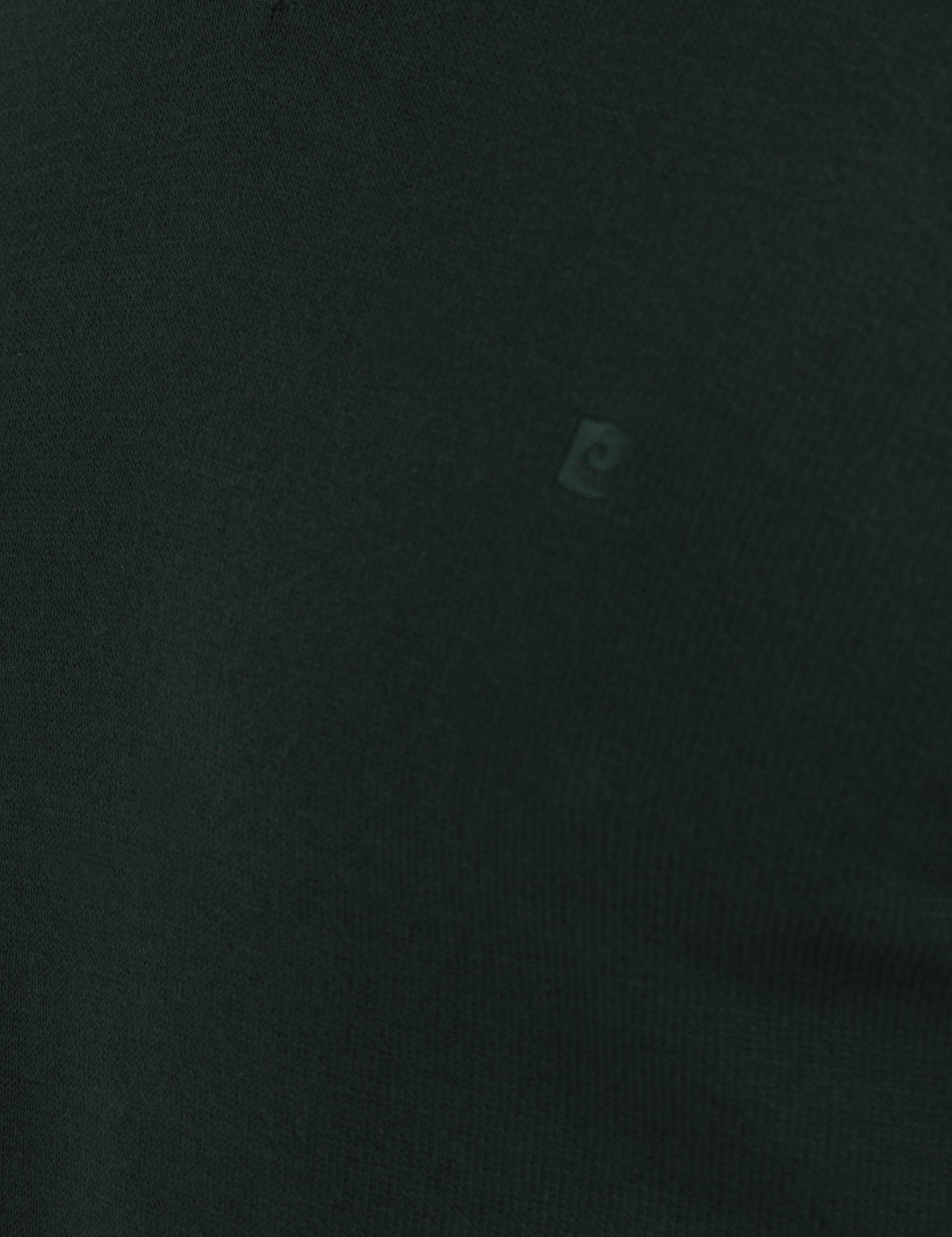 Yeşil Slim Fit Basic Kazak