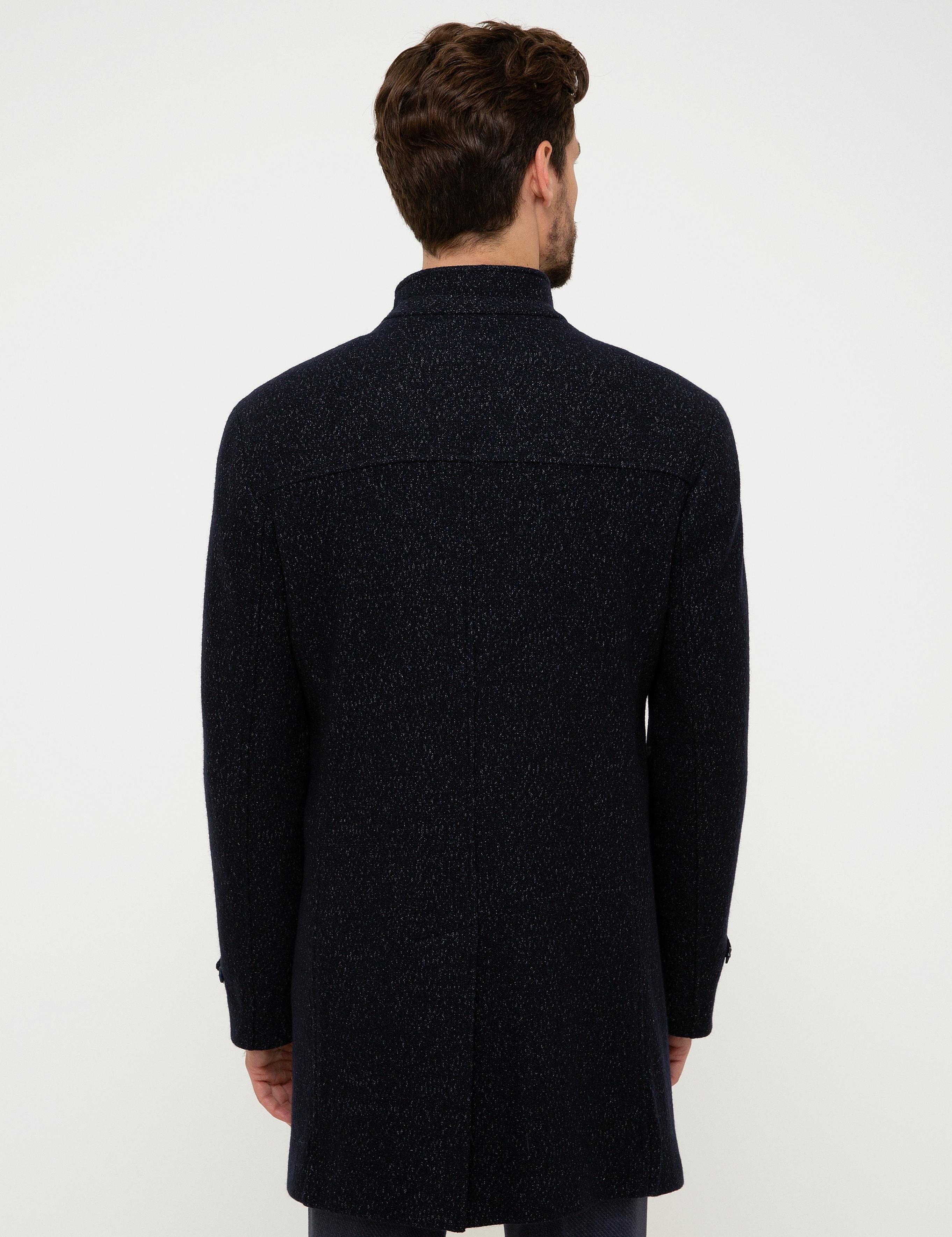 Lacivert Ex.Slim Fit Palto