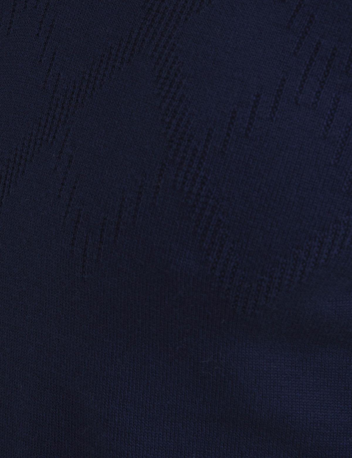 Lacivert Slim Fit V Yaka Triko Kazak - 50194465067