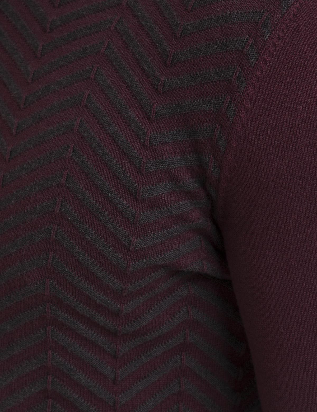 Bordo Slim Fit Triko Kazak - 50194469037