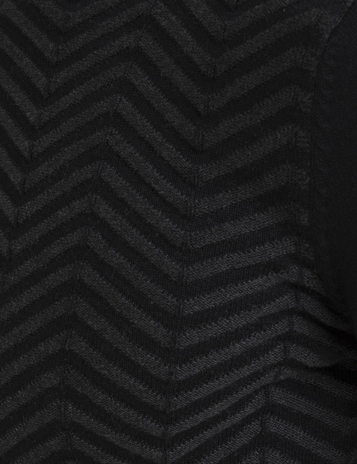 Siyah Slim Fit Kazak - 50194469063