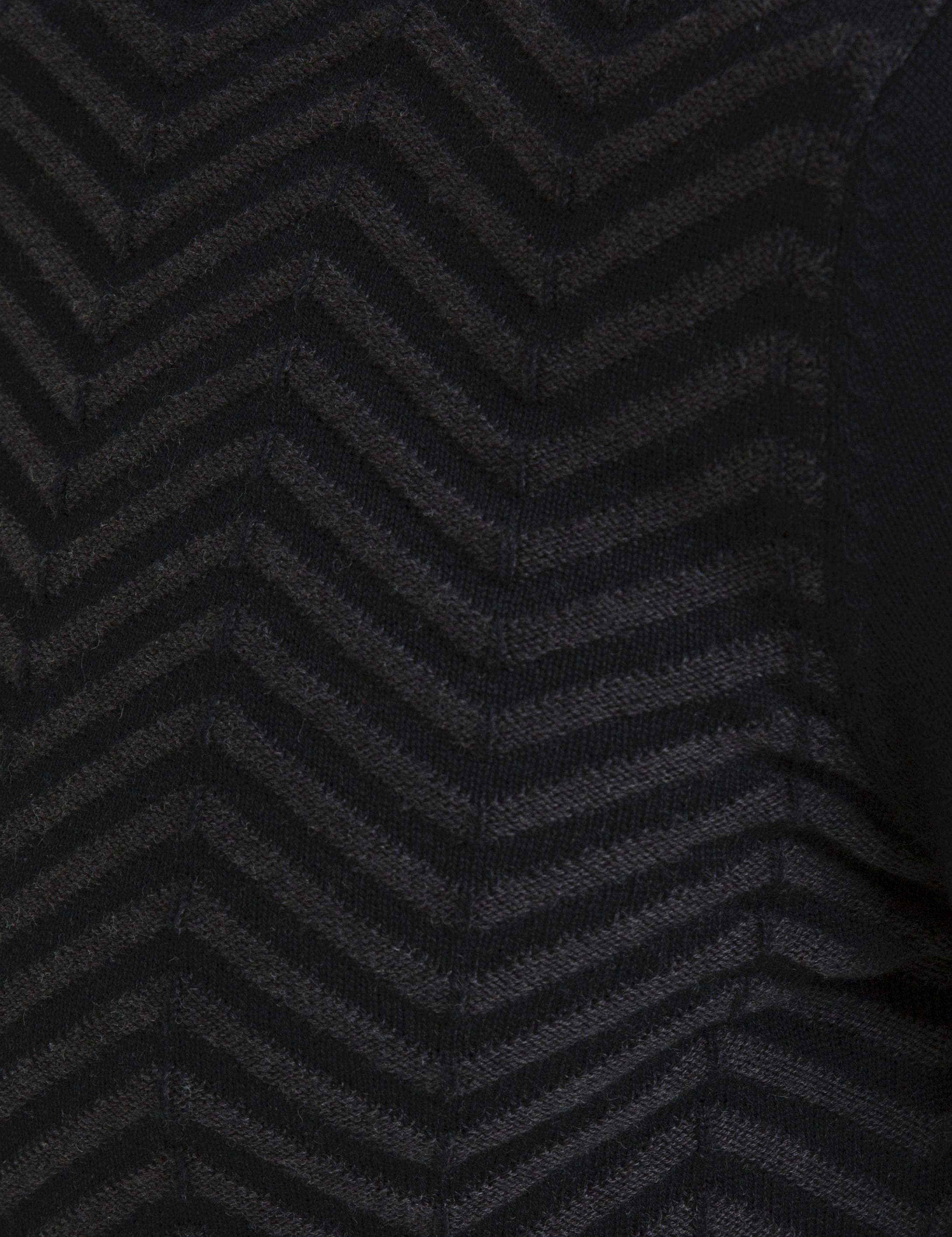 Siyah Slim Fit Kazak