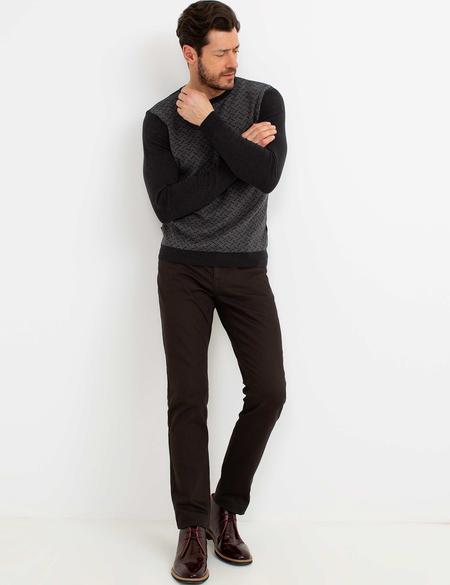 Gri Triko Kazak - 50194830031