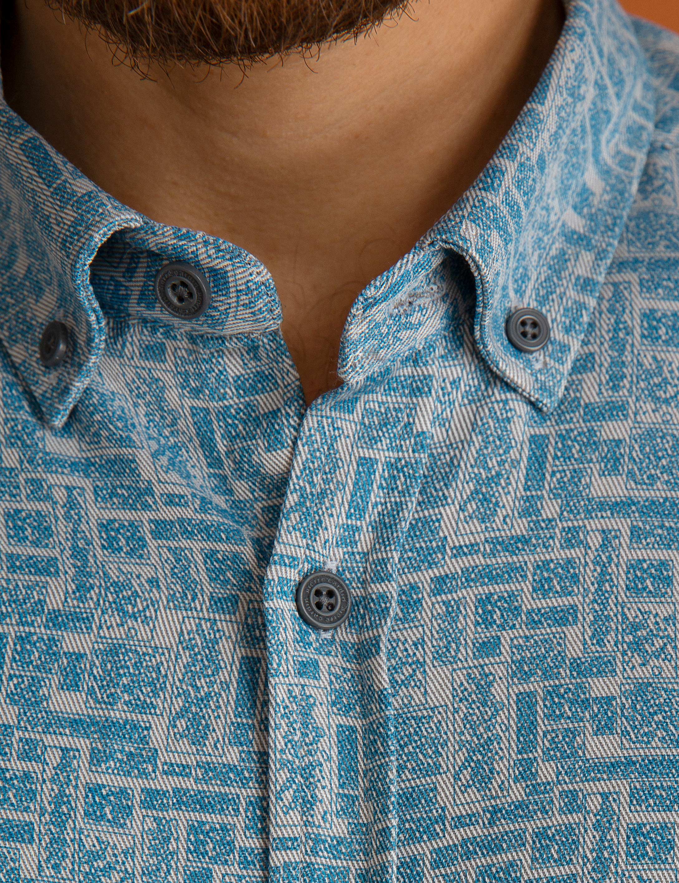 Petrol Slim Fit Uzun Kollu Gömlek - 50194966010