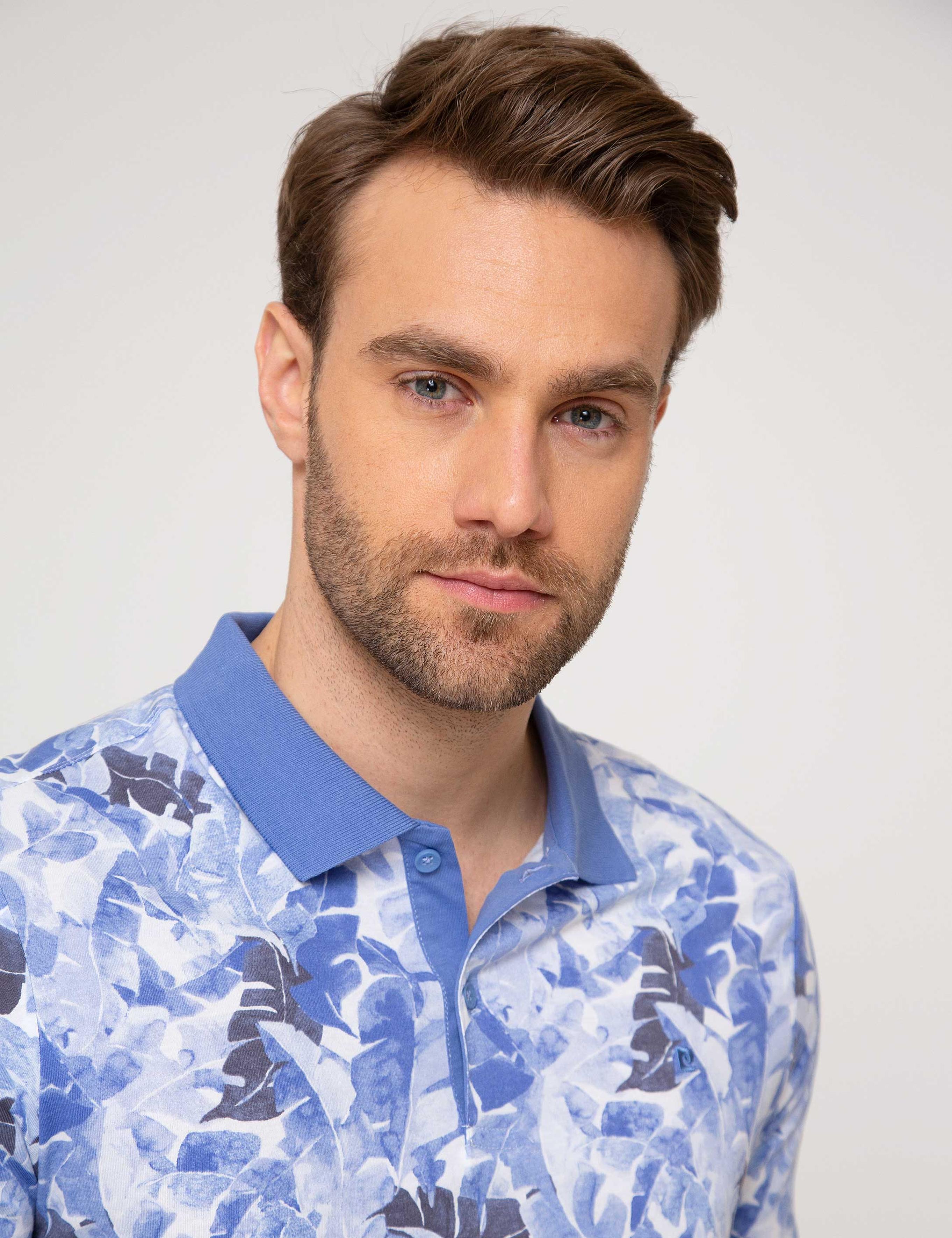 Koyu Mavi Slim Fit Tişört