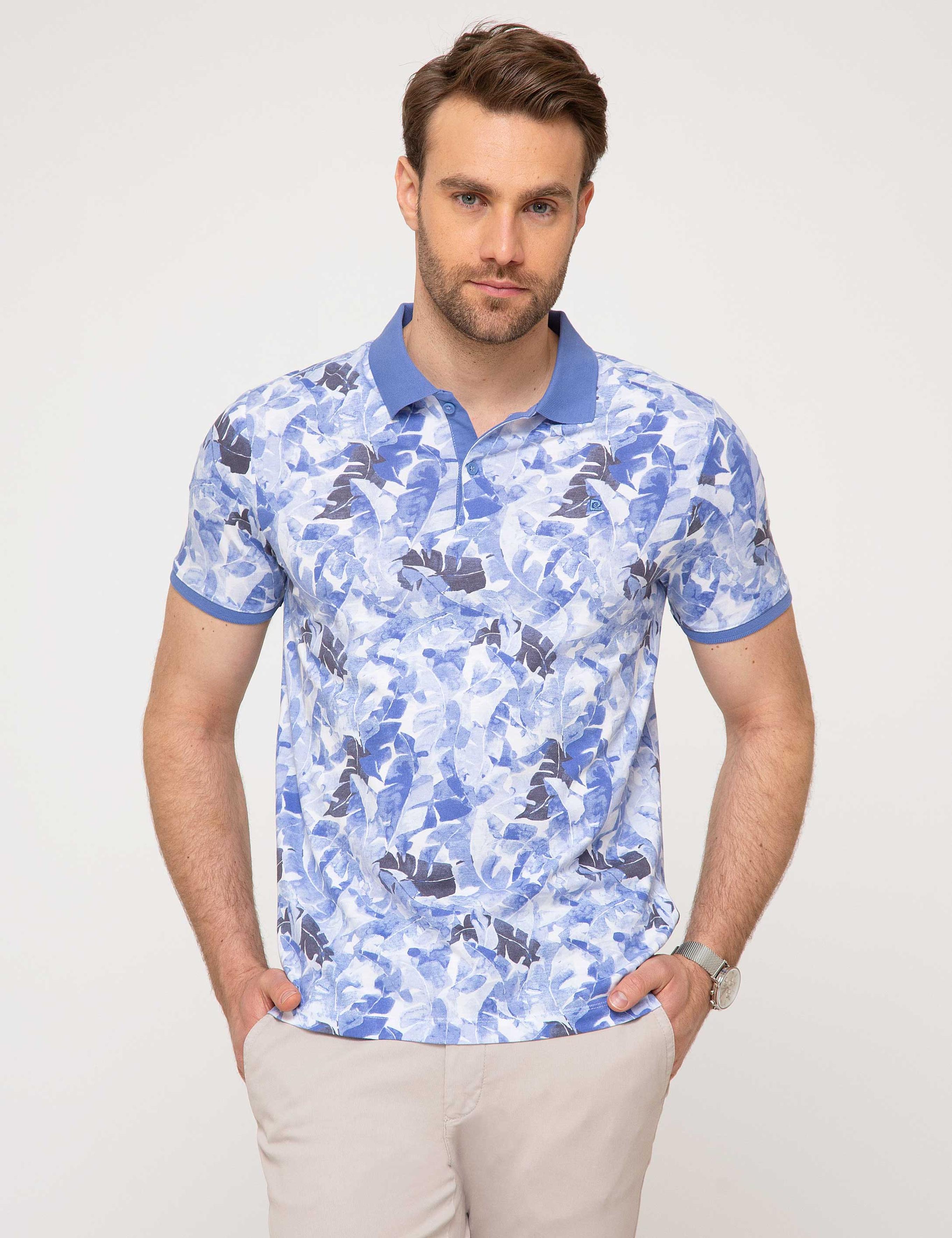 Koyu Mavi Slim Fit Tişört