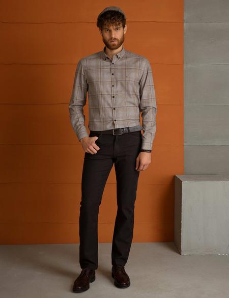 Bej Regular Fit Gömlek - 50195173020