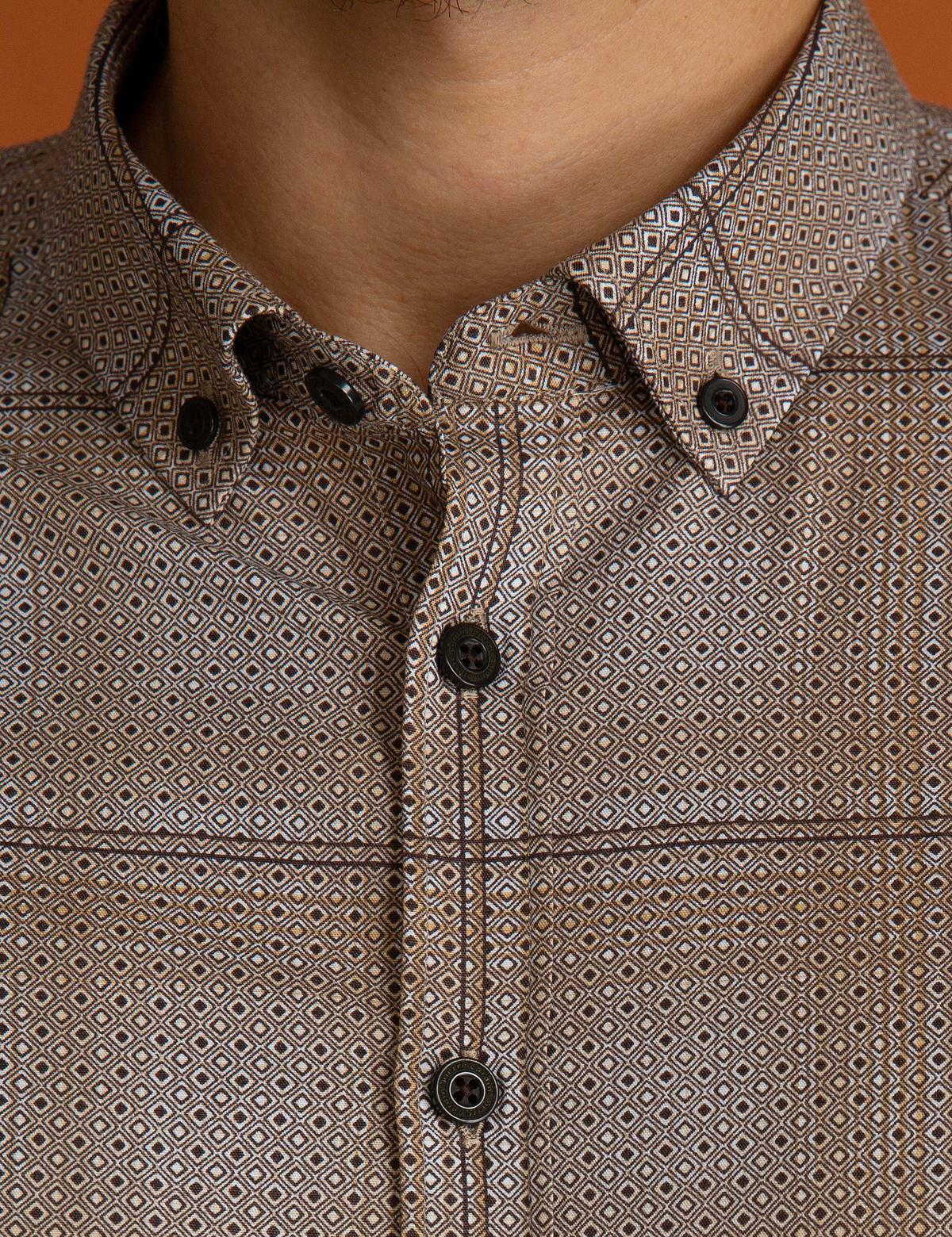 Bej Regular Fit Gömlek - 50195173020