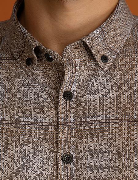 Bej Regular Fit Gömlek - 50195173020