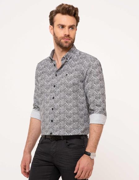 Siyah Slim Fit Gömlek - 50195197014