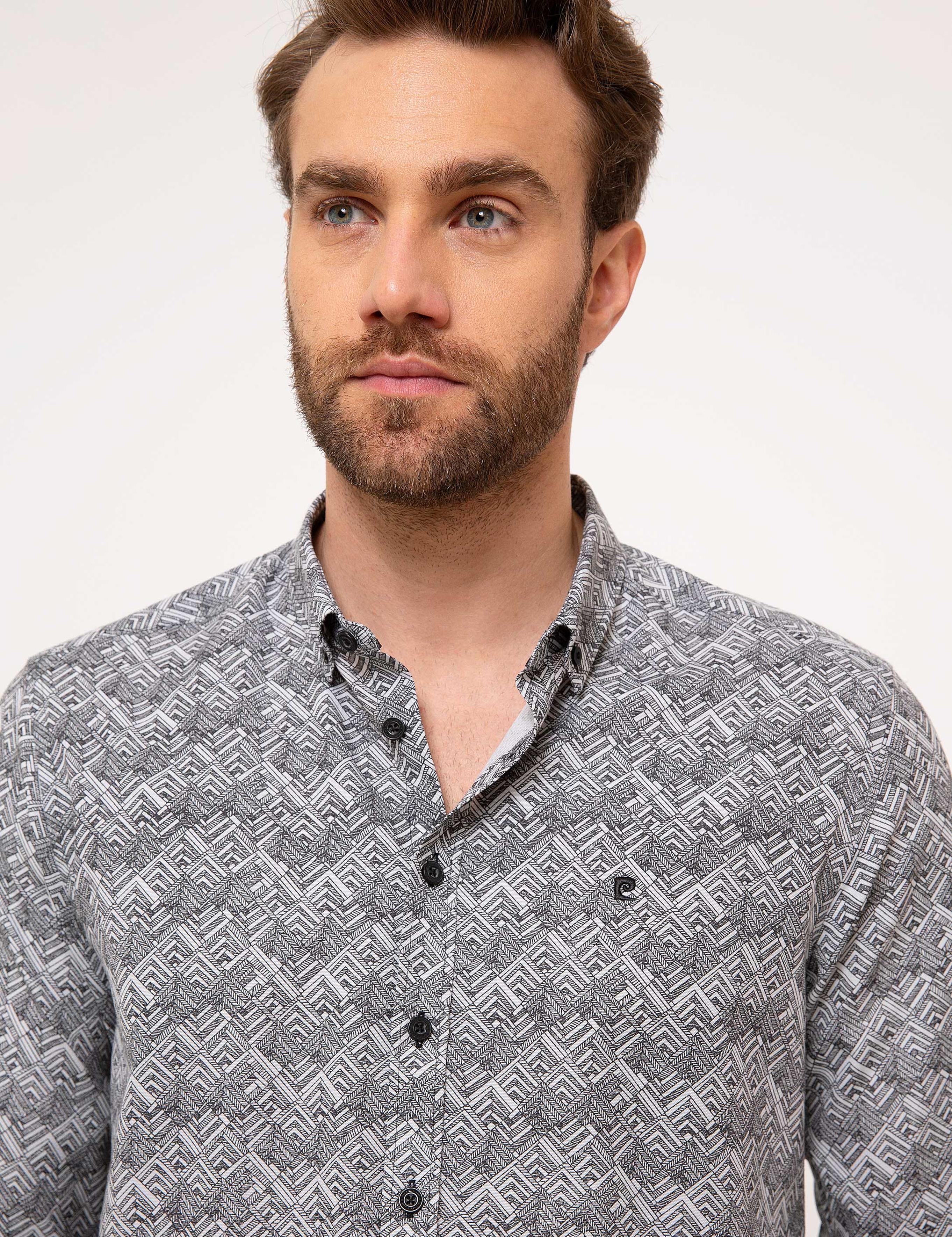 Siyah Slim Fit Gömlek